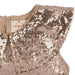 Robe à paillettes Starla - 2A à 6A - Gold blush par Konges Sløjd - Stylé pour les Fêtes | Jourès