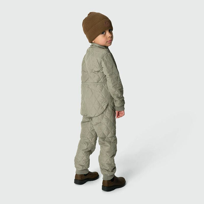 Lou Thermo Jacket - 2Y to 4Y - Grey Green par MINI A TURE - MINI A TURE | Jourès
