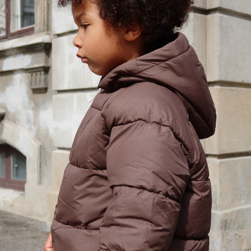 Nuka Winter Jacket - 2Y to 4Y - Chocolate Brown par Konges Sløjd - Konges - Clothes | Jourès