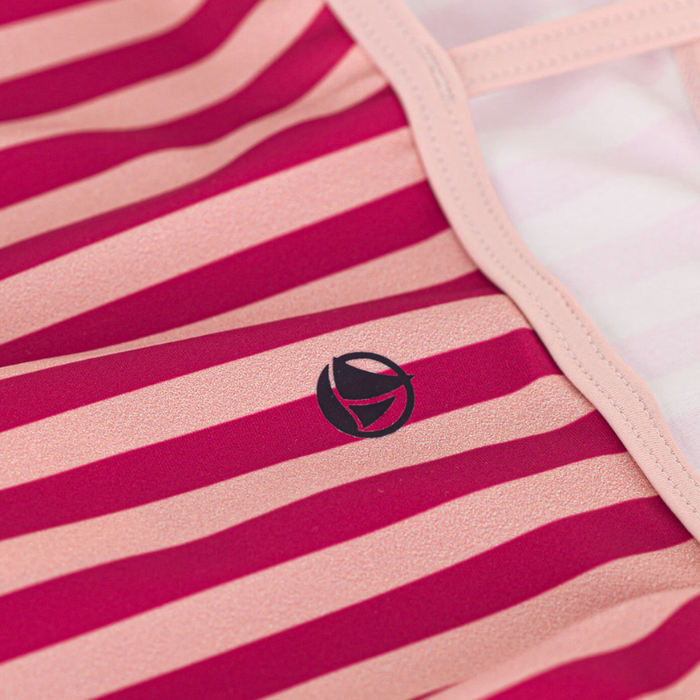 Bathing Suit - 4Y to 6Y - Red Stripes par Petit Bateau - Swimsuits & Sun Hats | Jourès