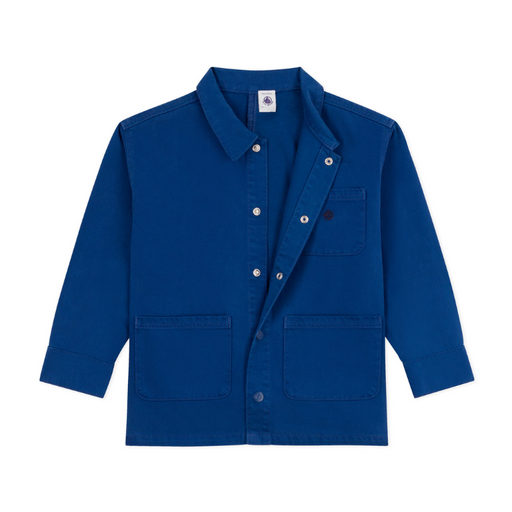 Cotton Vest - 3Y to 6Y - Incognito Blue par Petit Bateau - Petit Bateau | Jourès