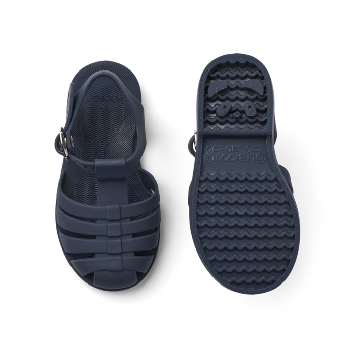 Bre Sandals - Size 21 to 27 - Classic Navy par Liewood - Liewood | Jourès