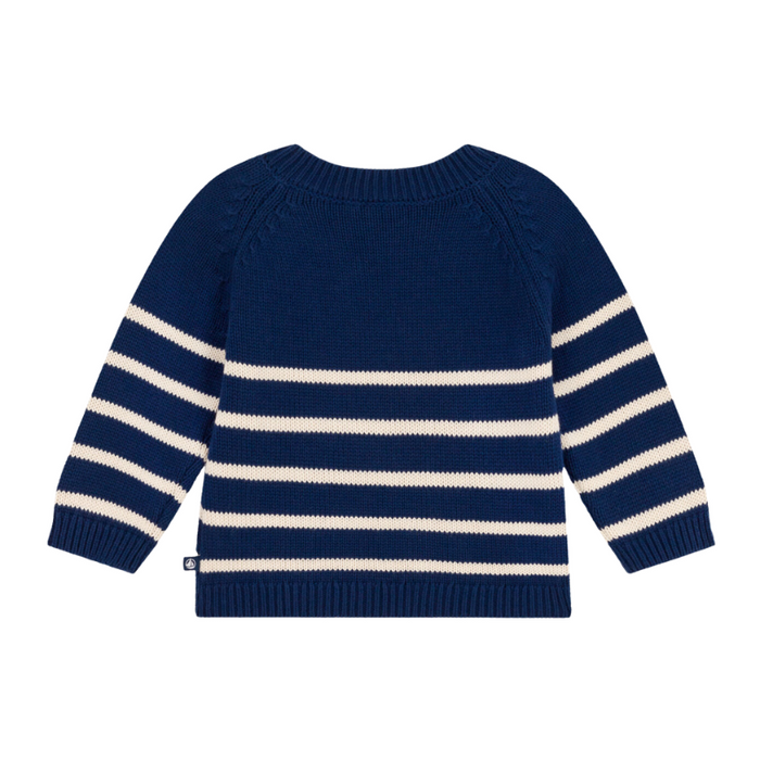 Cotton Shirt - 6m to 36M - Marinière par Petit Bateau - Holiday Style | Jourès
