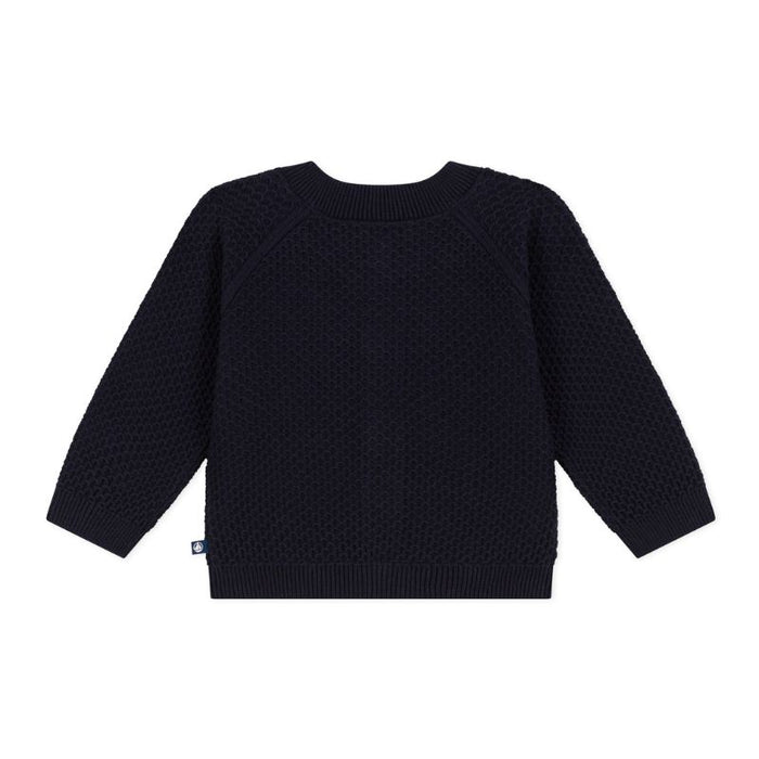 Cardigan - 12m to 36m - Smoking par Petit Bateau - T-shirts, sweaters & cardigans | Jourès
