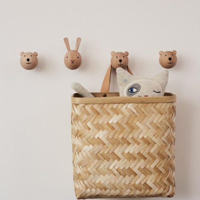 Crochet Mini Hook - Panda par OYOY Living Design - Étagères et crochets | Jourès