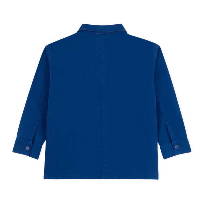 Cotton Vest - 3Y to 6Y - Incognito Blue par Petit Bateau - Petit Bateau | Jourès