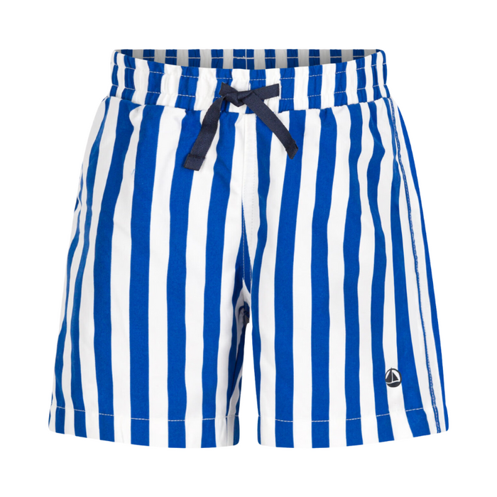 Swim Shorts - 3Y to 6Y - Blue Stripes par Petit Bateau - Swimsuits & Sun Hats | Jourès