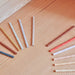 Bamboo Silicone Straw - Pack of 6 - Warm colors par OYOY Living Design - OYOY MINI - Snacking, Lunch Boxes & Lunch Bags | Jourès