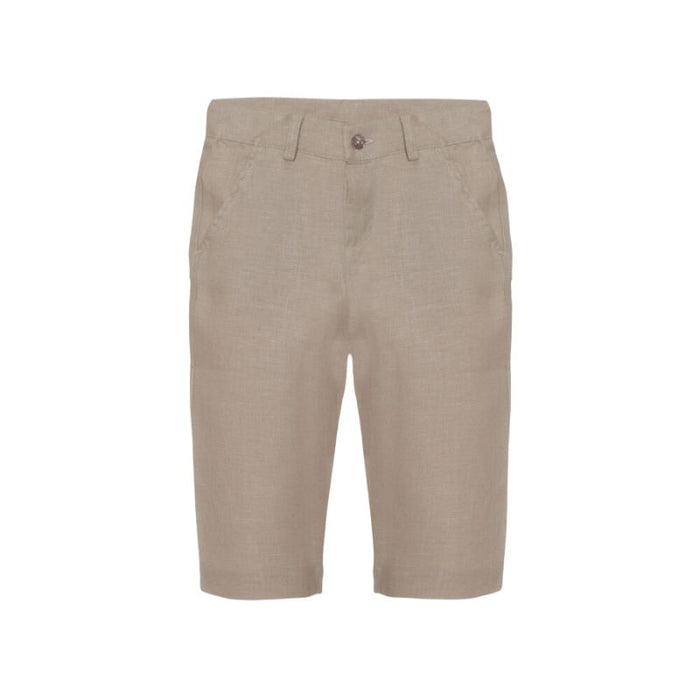 Mini pantalons en lin - 6m à 4T - Beige par Patachou - Pantalons & Shorts | Jourès