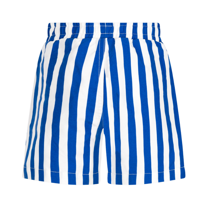 Swim Shorts - 3Y to 6Y - Blue Stripes par Petit Bateau - Swimsuits | Jourès