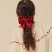 Boucle pour cheveux en velour Bownie - Jolly Red par Konges Sløjd - Konges Slojd | Jourès