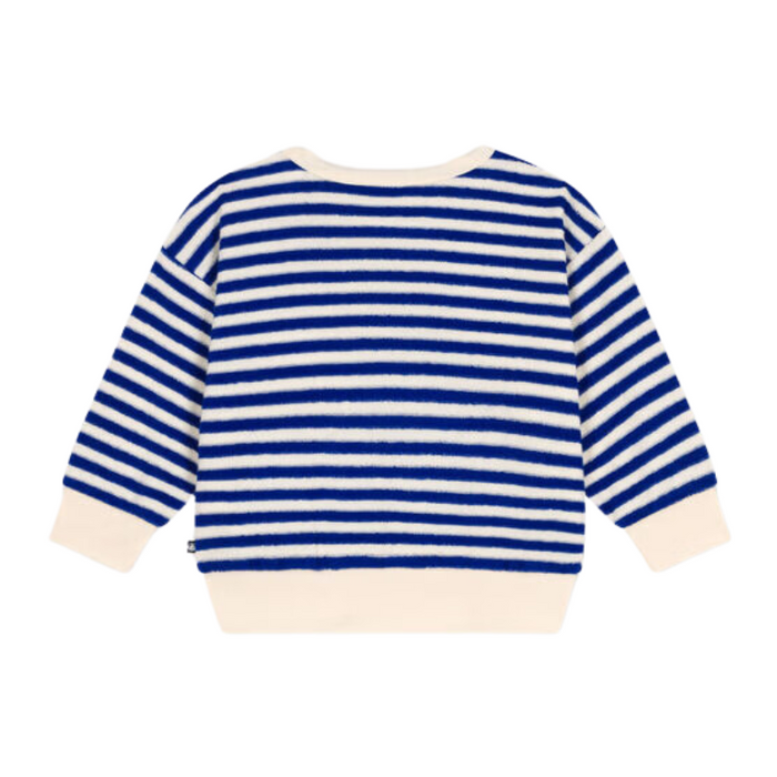 Long-Sleeves Shirt - 6m to 36m - Marinière - Blue par Petit Bateau - New in | Jourès