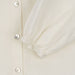 Rilo Collar Blouse - 2Y to 4Y - Optic White par Konges Sløjd - T-shirts, sweaters & cardigans | Jourès