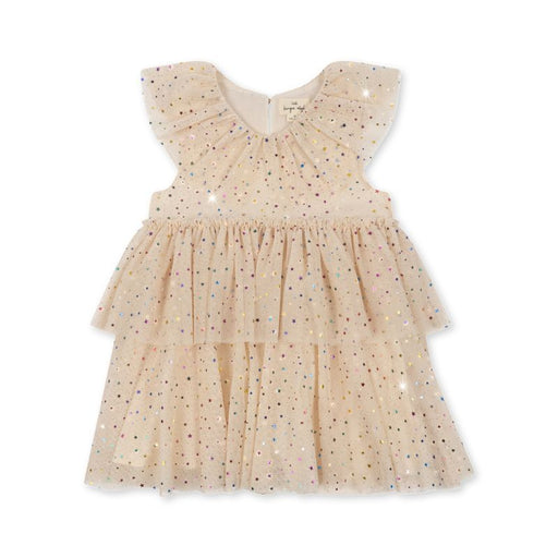 Fairy Dress - 12m to 4Y - Étoile Multi / Brazilian Sand par Konges Sløjd - Konges - Clothes | Jourès