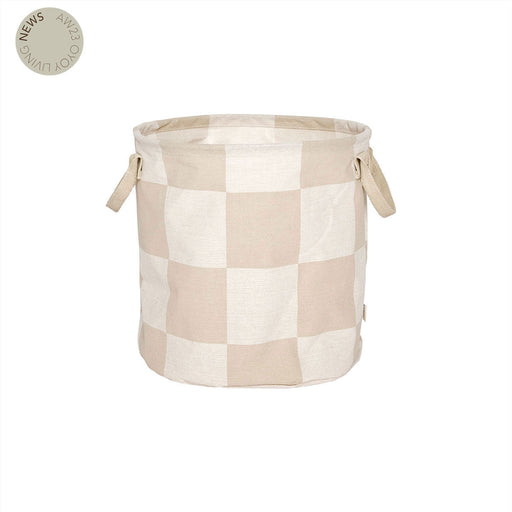Chess Laundry/Storage Basket - Medium par OYOY Living Design - Storage | Jourès