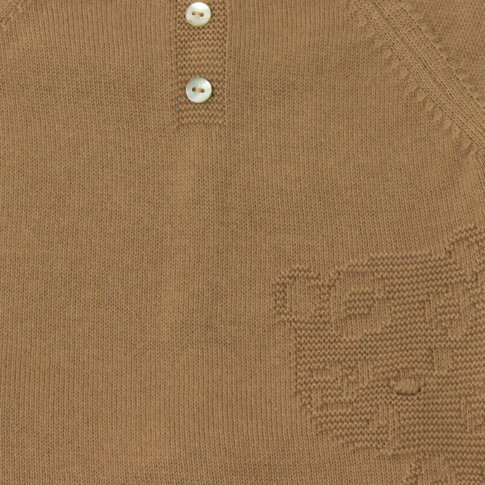 Short Sleeve Newborn Set - 1m to 12m - Brown par Dr.Kid - Vêtements | Jourès