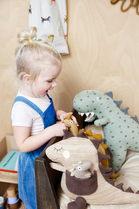 Dina & Bobo Dinosaur par OYOY Living Design - Toys, Teething Toys & Books | Jourès