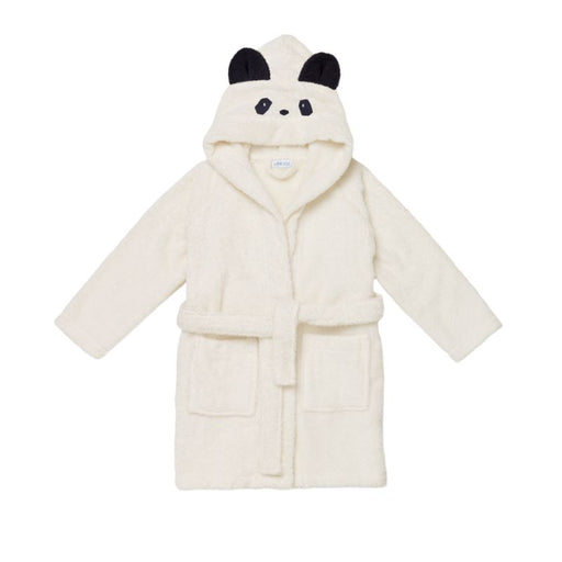 Robe de chambre Lily - 1 à 4 ans - Panda / Crème de la crème par Liewood - Serviettes et débarbouillettes | Jourès
