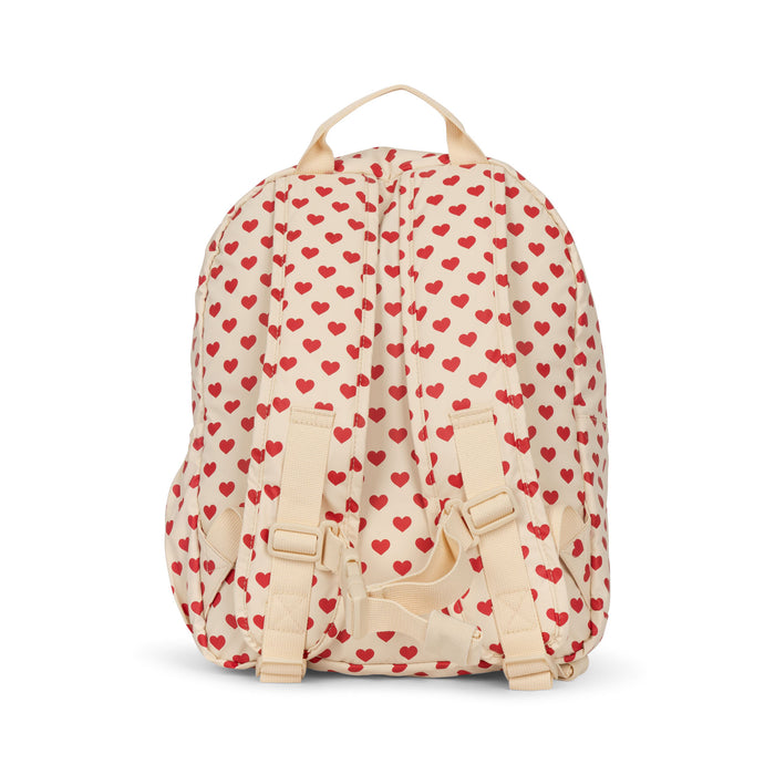 Mini sac à dos Rainy - Coeur Rouge par Konges Sløjd - Sacs à dos & Valises | Jourès