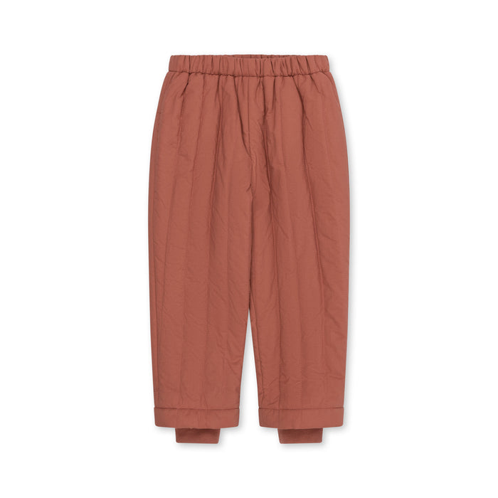 Pantalons thermo Storm - 12m à 3T - Canyon Rose par Konges Sløjd - Vêtements d'extérieur | Jourès