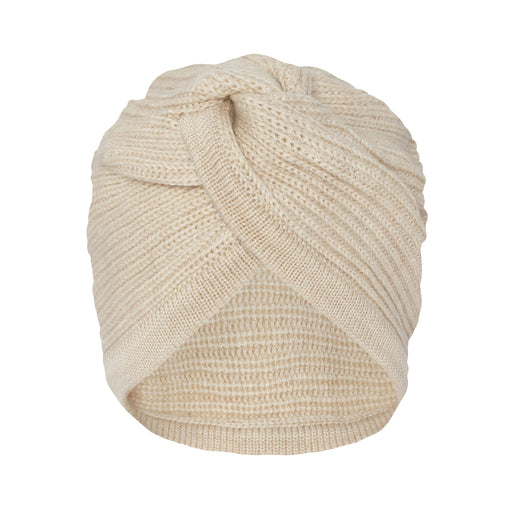 Vitum Wool Wrapped Bonnet - 3m to 4Y - Almond Milk par Konges Sløjd - Hats, Mittens & Slippers | Jourès