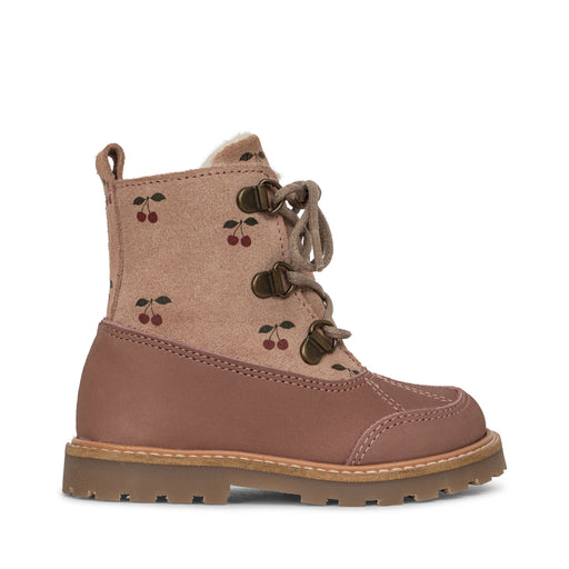 Zuri Winter Boots - Suede - Size 22 to 28 - Canyon Rose par Konges Sløjd - Konges - Clothes | Jourès