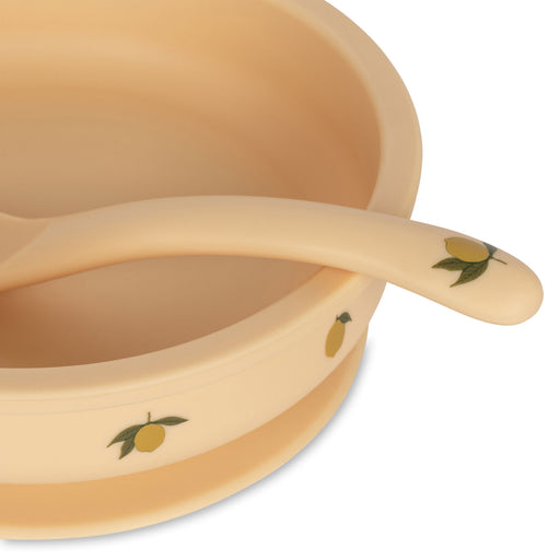 Bowl & Spoon set - Lemon par Konges Sløjd - Plates & Bowls | Jourès