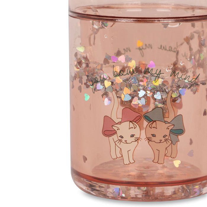 Kids Glitter Cups - Pack of 2 - Bow Kitty par Konges Sløjd - Baby Bottles & Mealtime | Jourès