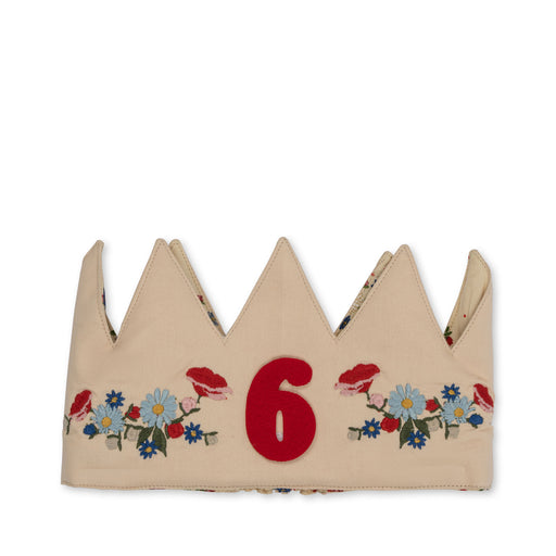 Birthday Crown - One Size - Flowers par Konges Sløjd - The Flower Collection | Jourès