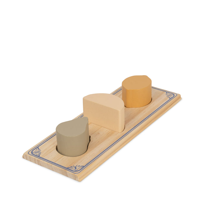 Wooden Shape Sorter - Multi par Konges Sløjd - Early Learning Toys | Jourès