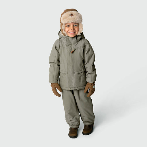 Crister Teddy Hood - 2Y to 5Y - Rose Dust par MINI A TURE - Winter Collection | Jourès