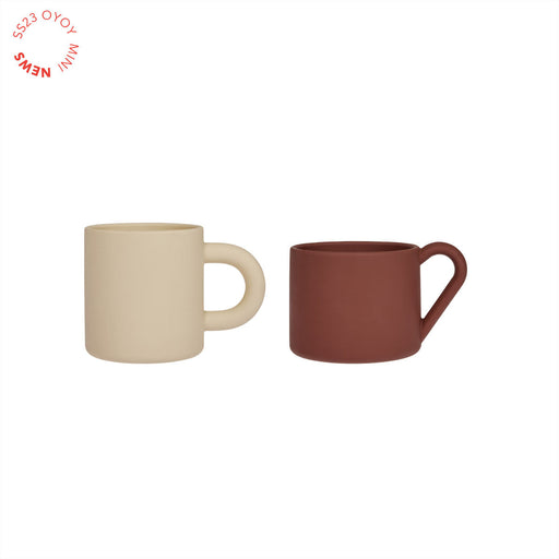 Nomu Kop - Sæt af 2 par OYOY Living Design - Cups, Sipping Cups and Straws | Jourès