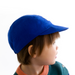 Caribou 5-panel linen Cap - Kids - S,M,L - Blue par Caribou - Swimsuits & Sun Hats | Jourès