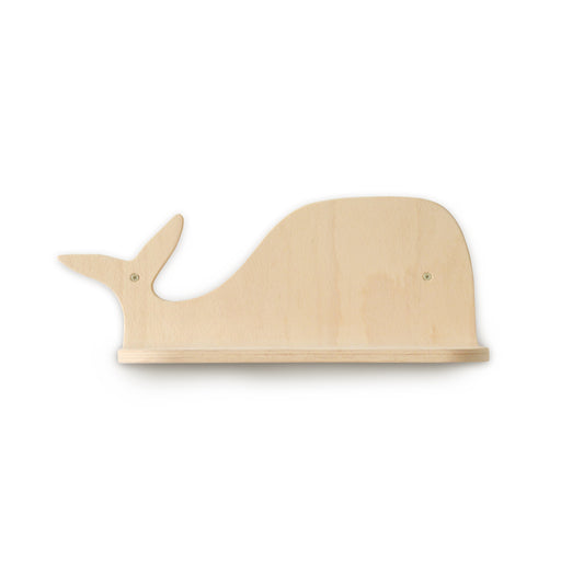 Wooden Shelf - POPI - Whale par Charlie Crane - Wall Decor | Jourès