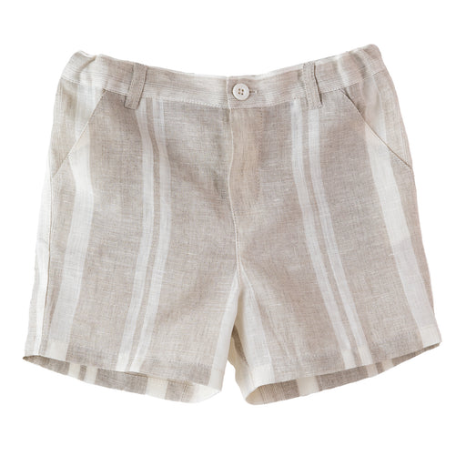 Shorts - 3y to 6y - Beige stripes par Pureté du bébé - Idées-cadeaux pour baby shower | Jourès