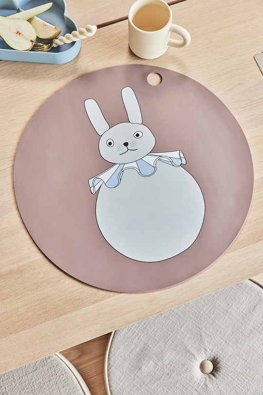 Placemat Rabbit Pompom par OYOY Living Design - Year of the Rabbit | Jourès