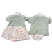 Newborn Dress and Bloomer - 1m to 12m - Green par Dr.Kid - Dresses & skirts | Jourès