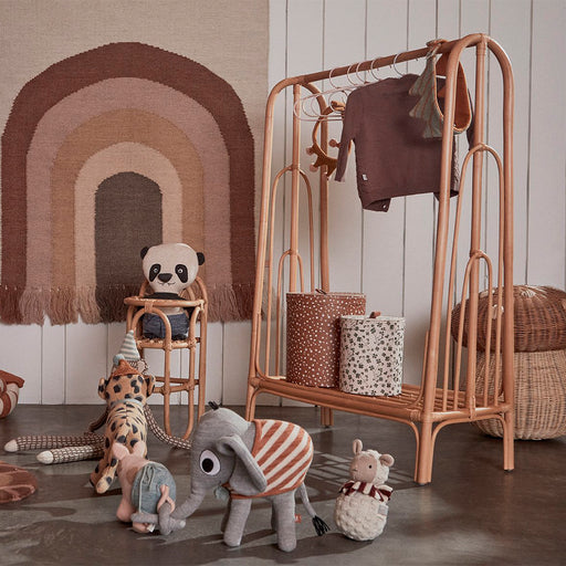 Porte-manteaux "Rainbow" en Rotin par OYOY Living Design - Chambre de bébé | Jourès
