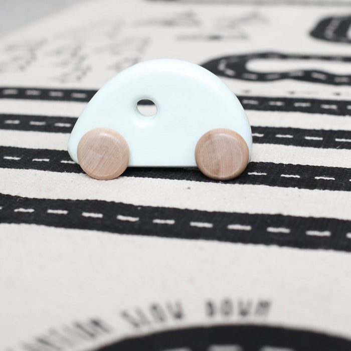 Wooden Car - Pink - Made in Canada par Caribou - Early Learning Toys | Jourès