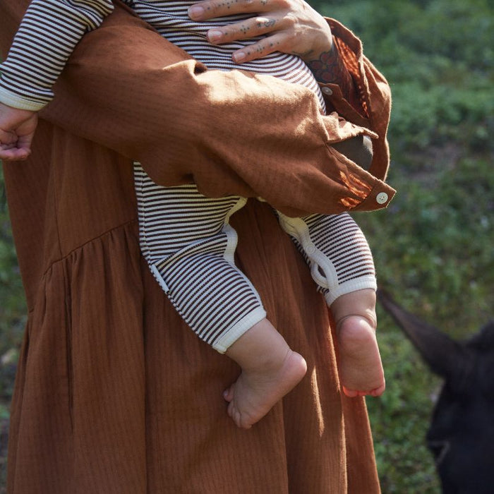 Mom Made Camel Dress - XS to XL - Breastfeeding Dress par Tajinebanane - Tajinebanane | Jourès