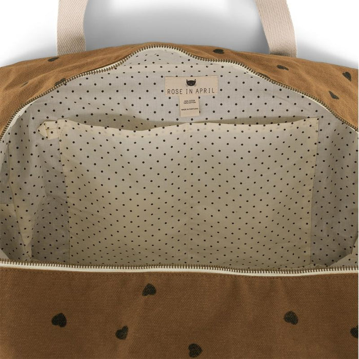 Raphael Diaper Bag - Heart / Cumin par Rose In April - Diaper Bags & Mom Bags | Jourès