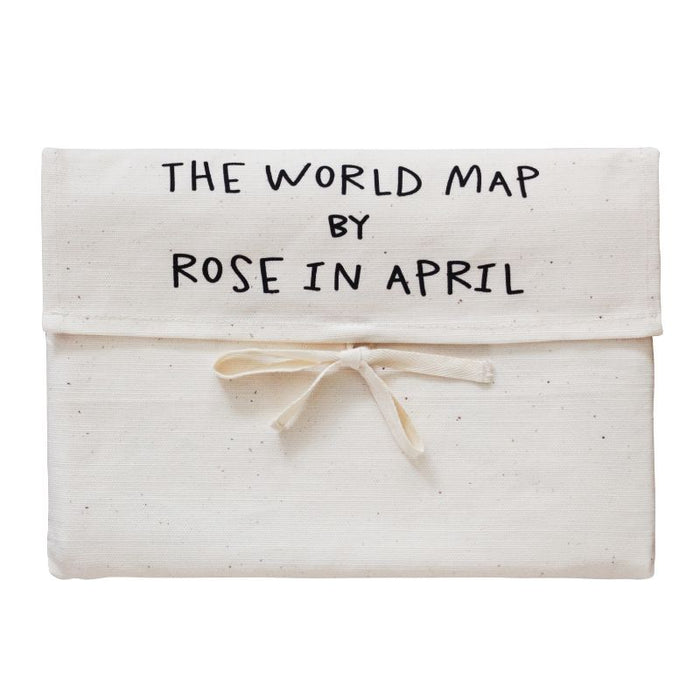 Canvas World Map - English version par Rose In April - Wall Decor | Jourès