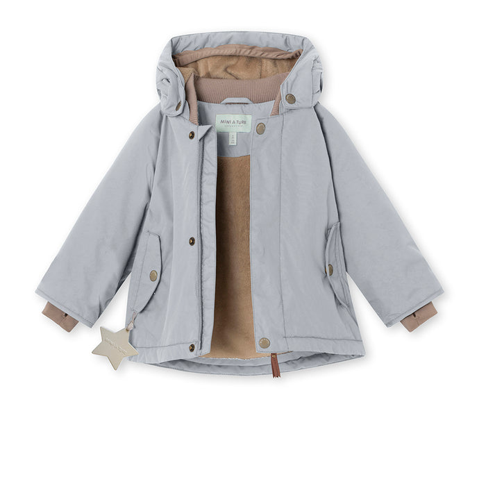 Wally Winter Jacket - 3Y to 4Y - Quarry par MINI A TURE - Winter onesies & Snowsuits | Jourès