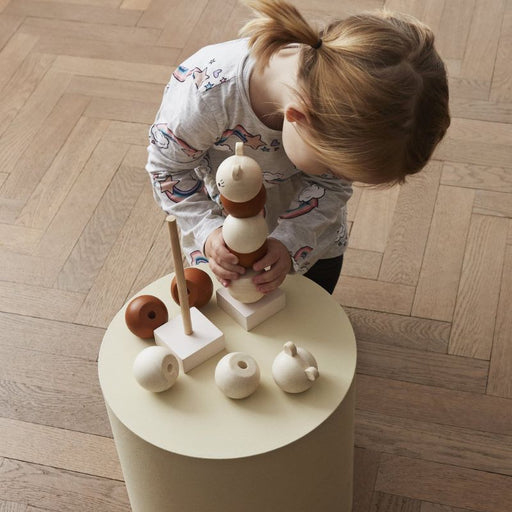 Wooden Stacking Lala - Nature par OYOY Living Design - Stacking Cups & Blocks | Jourès