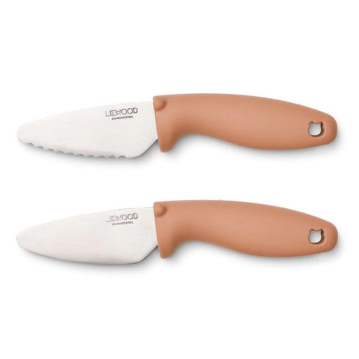Perry cutting knife set - Tuscany rose par Liewood - Mini Chef | Jourès