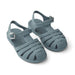 Bre Sandals - Size 19 to 24 - Whale Blue par Liewood - Liewood - Clothes | Jourès