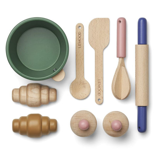 Lisbeth Wooden Baking Play Set - Eden Multi mix par Liewood - Wooden toys | Jourès