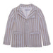 Mini Linen Blazer - 6m to 4T - Beige Stripes par Patachou - Clothing | Jourès