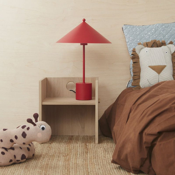 Lobo Lion - Denim Cushion par OYOY Living Design - Nursing Pillows & Animals Cushions | Jourès