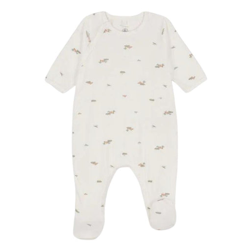 Pyjama en coton biologique Dors-bien - 1m à 6m - Hippo par Petit Bateau - Idées-cadeaux pour baby shower | Jourès